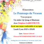 Atelier Qi Qong et matériaux