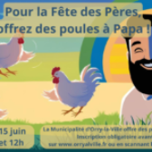 La Municipalité vous offre des poules