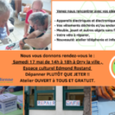 Repair Café à Orry ce samedi