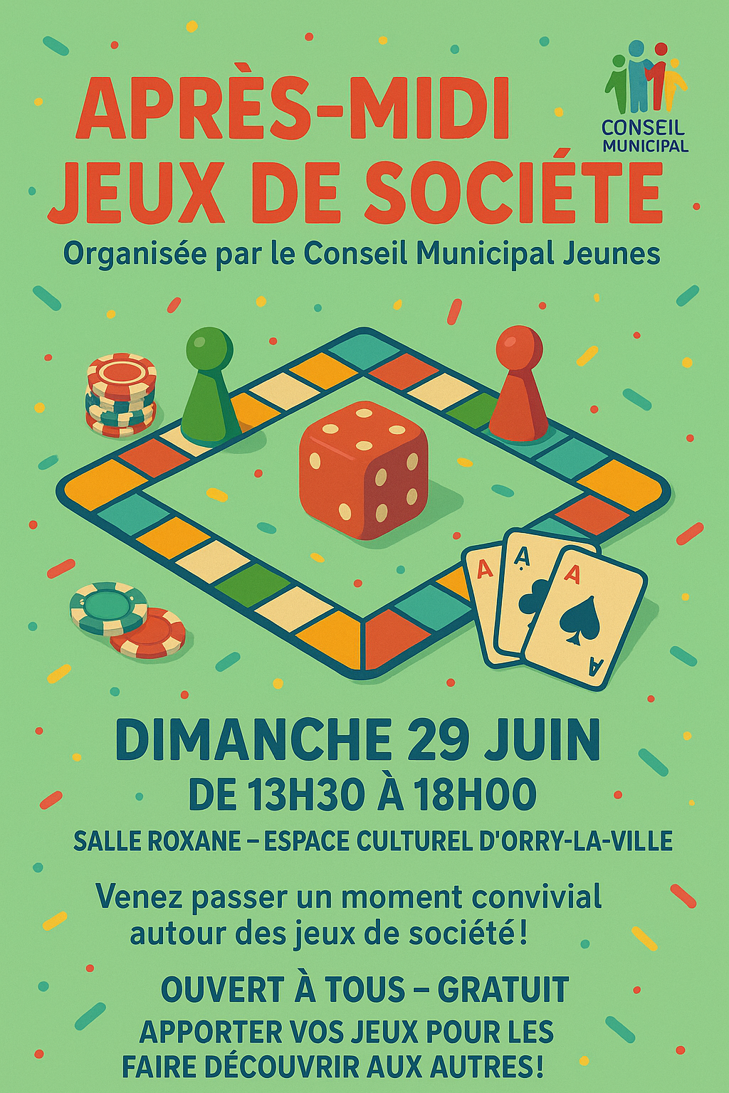 Après midi jeux de société