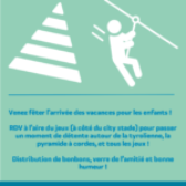 L’école est finie. Venez fêter ça !