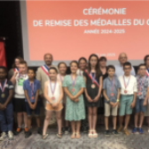 Remise des médailles du civisme