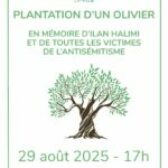 Un olivier planté en mémoire d’Ilan Halimi