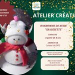 ATELIER CREATIF : Bonhomme de neige chaussette