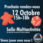 Après midi jeux de société adultes enfants