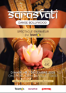 TELETHON : Sarasvati danses indiennes