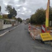 Travaux rue de Montgrésin : programme de la fin des travaux