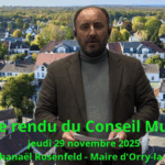 Compte-rendu conseil municipal du 27 novembre 2025