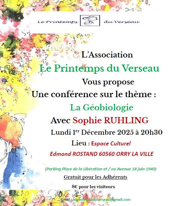 Conférence : La géobiologie