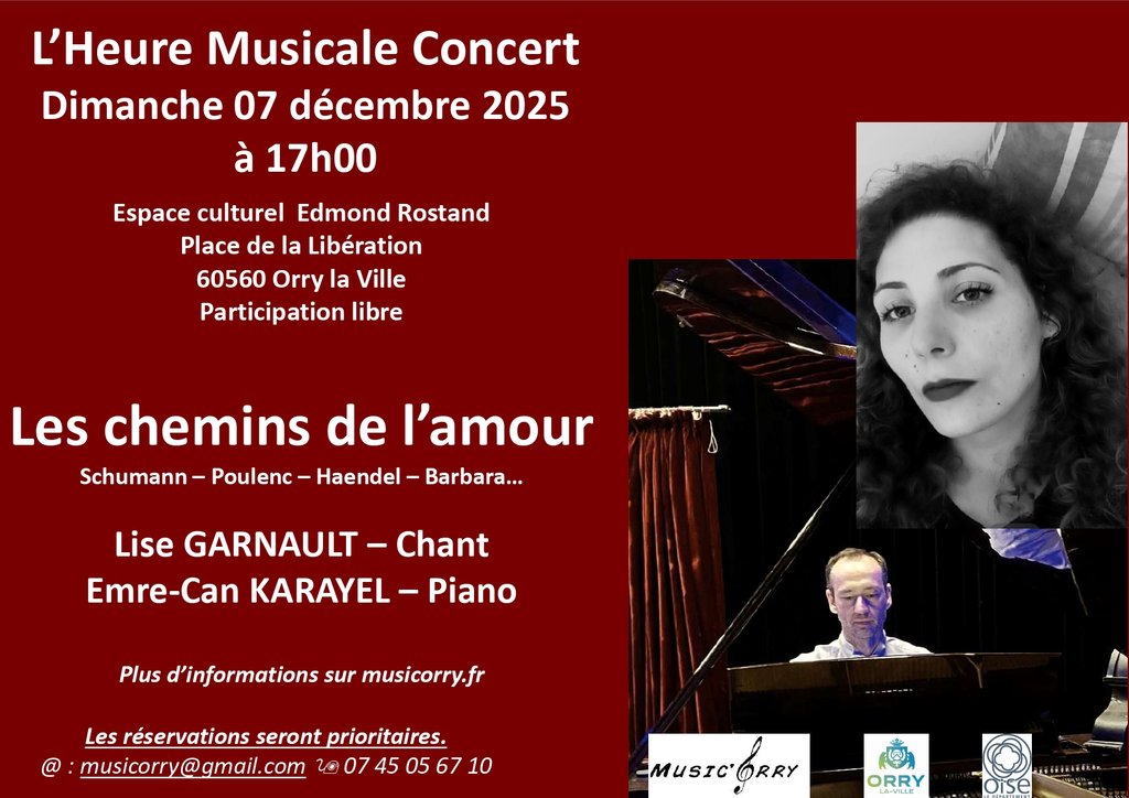L'HEURE MUSICALE : Les chemins de l'amour
