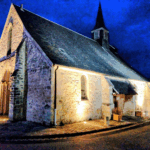 L'église d'Orry est désormais illuminée