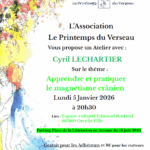 ATELIER : Apprendre et pratiquer le magnétisme crânien