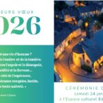 Meilleurs vœux pour 2026