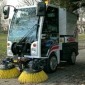 Passage de la balayeuse