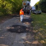 Campagne d'enrobé projeté