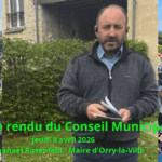 Compte-rendu du Conseil Municipal du 9 avril