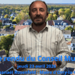 Compte rendu du conseil municipal du 23 avril 2026
