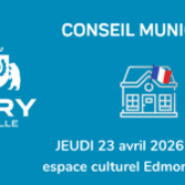 Prochain conseil municipal jeudi 23 avril