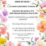 Club des Primevères. Buffet,animation