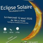 Observation de l'éclipse solaire