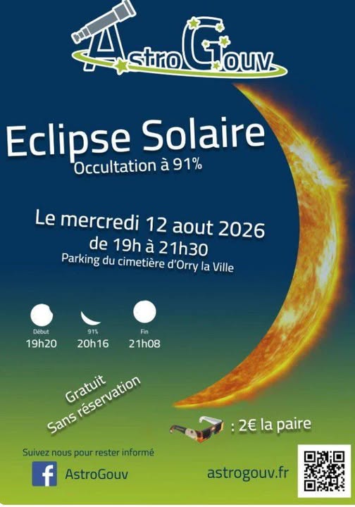 Observation de l'éclipse solaire