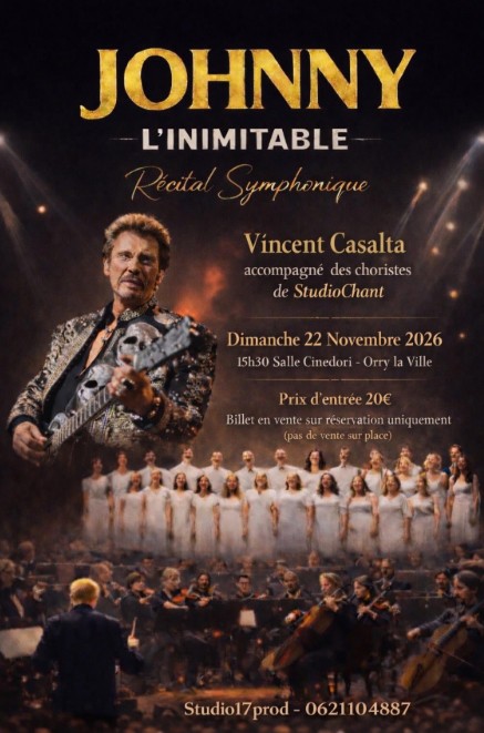 JOHNNY L'INIMITABLE : RECITAL SYMPHONIQUE