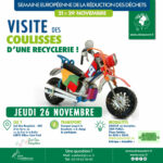 Visite des coulisses d'une recyclerie
