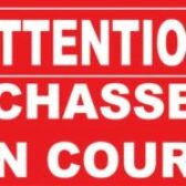 Calendrier de chasse de la Société de Chasse d’Orry