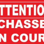 Calendrier de chasse de la Société de Chasse d'Orry