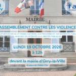 Rassemblement contre les violences